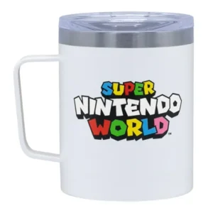 Universal Orlando Resort SUPER NINTENDO WORLD™ White Steel Mug* Drinkware | Drinkware