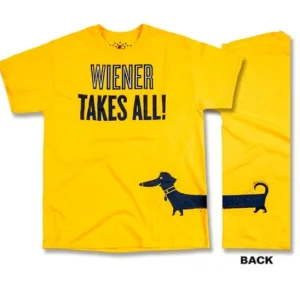 Universal Orlando Resort The Secret Life of Pets Wiener Takes All Adult T-Shirt* Adult T-shirts