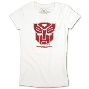 Universal Orlando Resort Transformers Autobot Shield Girls T-Shirt* Youth Fashion Tops