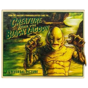 Universal Orlando Resort Universal Monsters Creature from the Black Lagoon Poster Wooden Magnet* Magnets