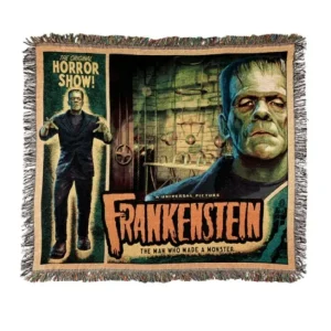 Universal Orlando Resort Universal Monsters Frankenstein Poster Throw Blanket* Home Decorations