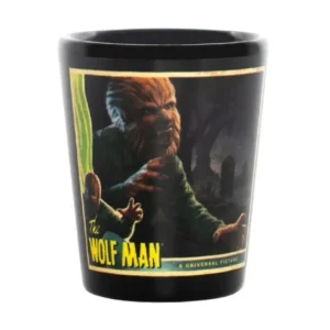 Universal Orlando Resort Universal Monsters The Wolf Man Poster Shot Glass* Drinkware | Drinkware
