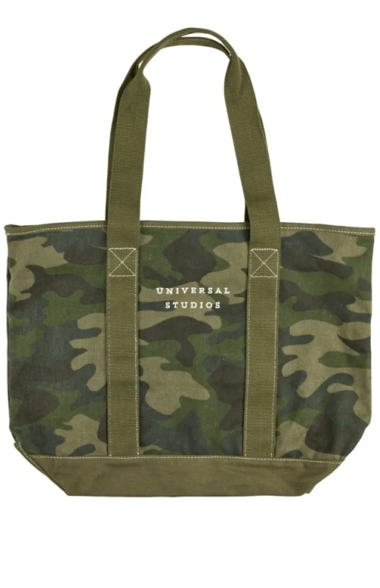 Universal Orlando Resort Universal Studios Camo Tote Bag* Bags | Bags
