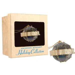 Universal Orlando Resort Universal Studios 3D Brass Ornament* Holiday