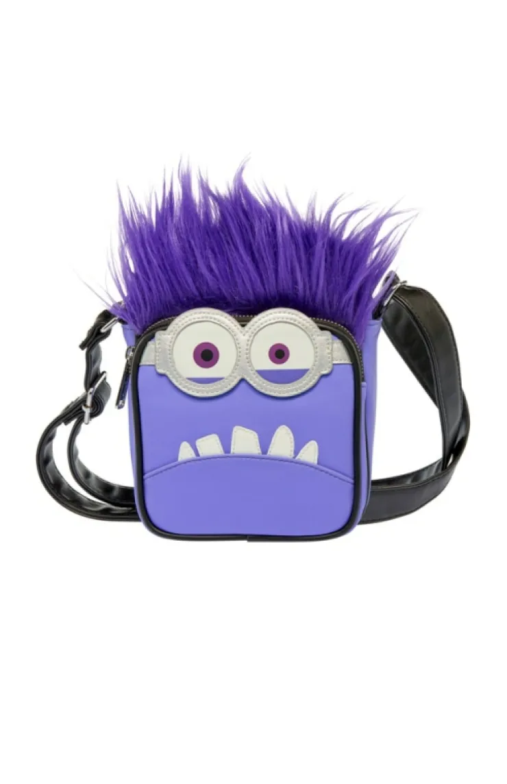 Universal Orlando Resort Universal Studios Exclusive - Loungefly® Purple Minion Crossbody Bag* Bags | Loungefly