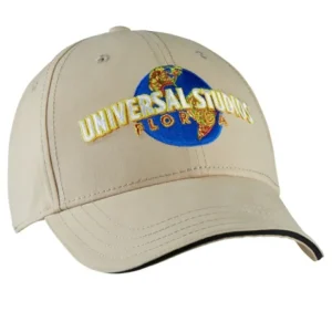 Universal Orlando Resort Universal Studios Florida Khaki Embroidered Adult Cap* Headwear | Headwear