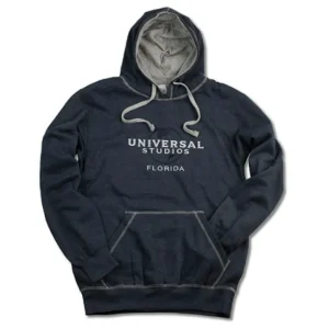 Universal Orlando Resort Universal Studios Florida Logo Adult Hooded Sweatshirt* Adult Outerwear