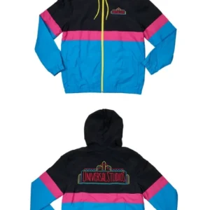 Universal Orlando Resort Universal Studios Retro Adult Hooded Windbreaker* Adult Outerwear