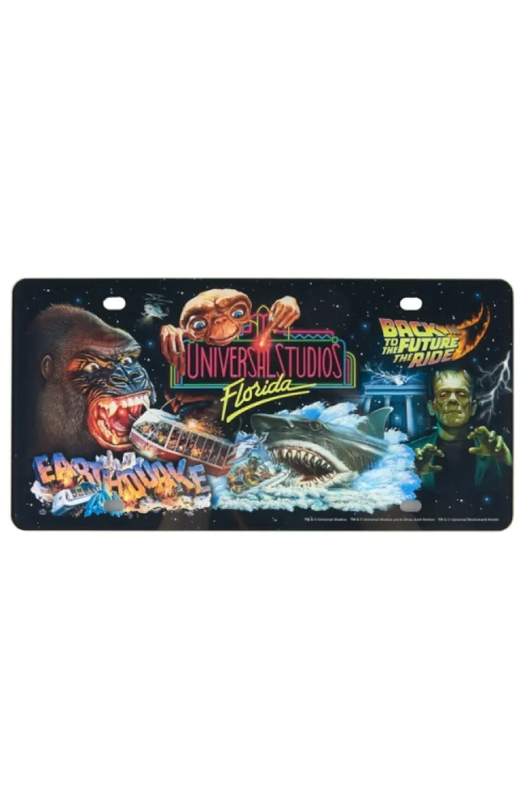 Universal Orlando Resort Universal Studios Retro Marquee License Plate* Home Decorations