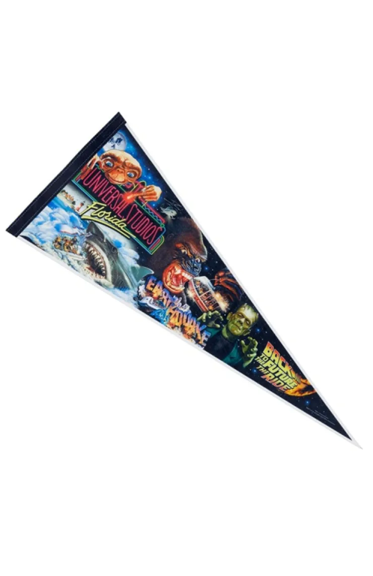 Universal Orlando Resort Universal Studios Retro Marquee Pennant* Home Decorations