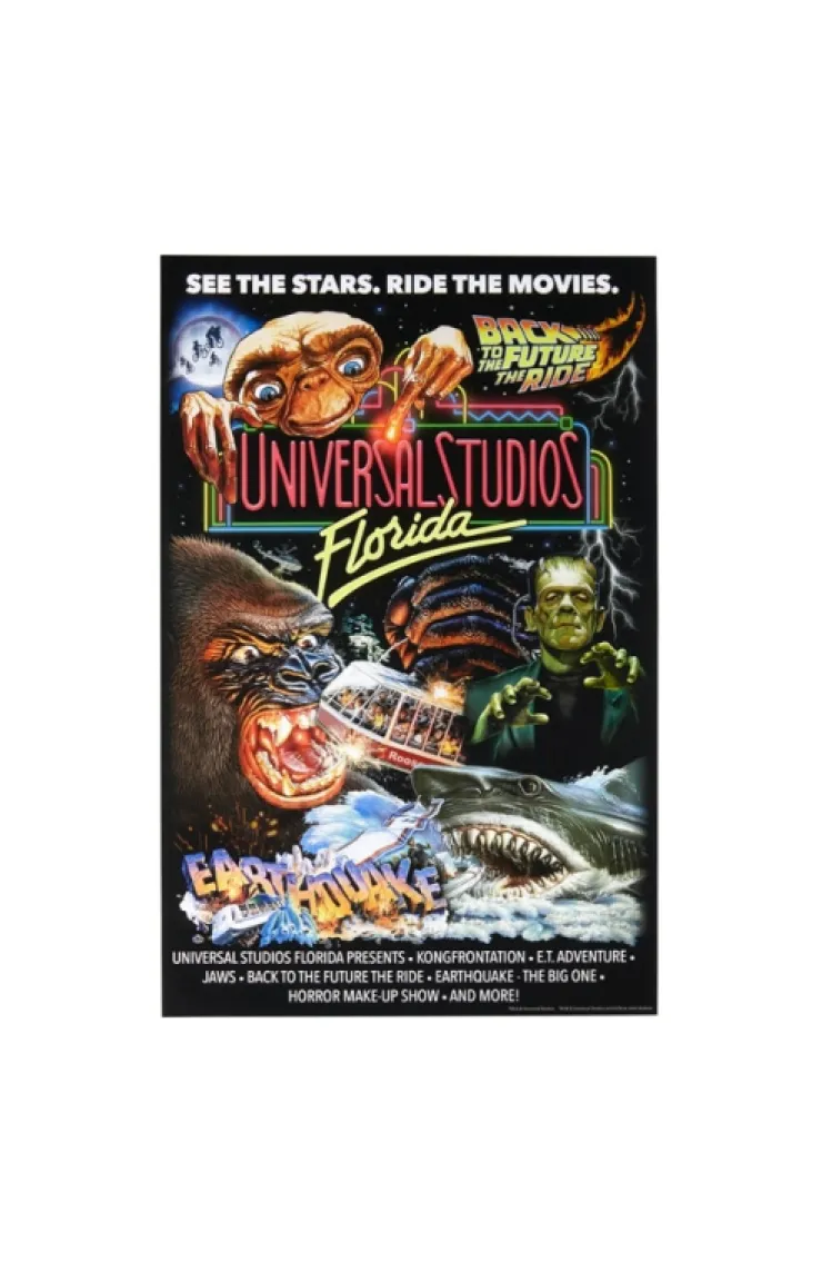 Universal Orlando Resort Universal Studios Retro Marquee Poster* Home Decorations