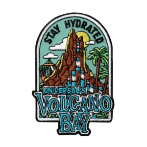 Universal Orlando Resort Universal Studios Volcano Bay "Stay Hydrated" Patch* Patches