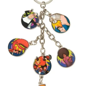 Universal Orlando Resort Vicious 6 Charm Keychain* Key Chains