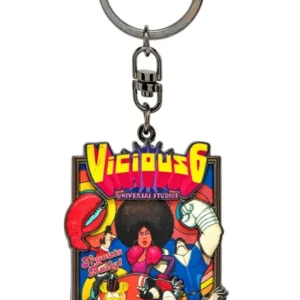 Universal Orlando Resort Vicious 6 Tryouts Daily Layered Keychain* Key Chains