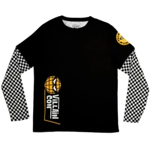 Universal Orlando Resort Villain-Con International Black & Yellow Long Sleeve T-Shirt* Adult T-shirts