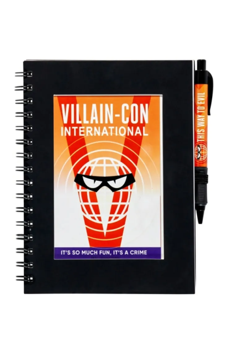 Universal Orlando Resort Villain-Con International Journal with Pen* Stationery